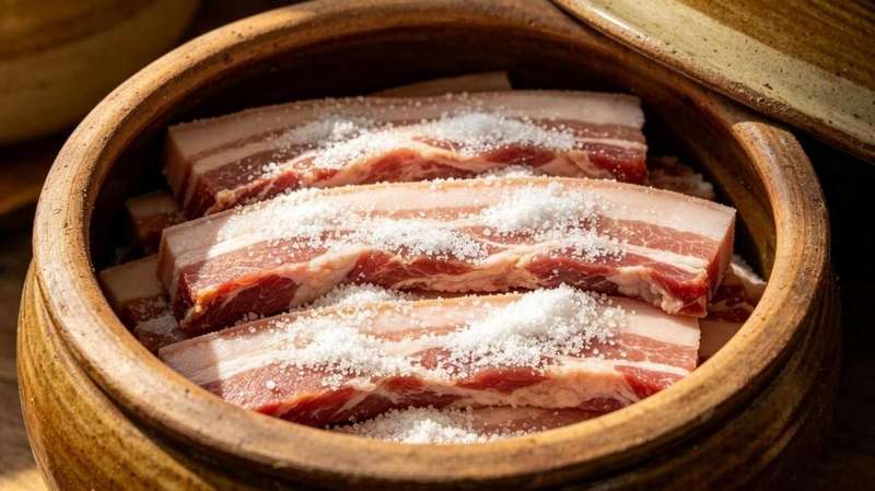  腊肉制作的科学原理：从微生物抑制到水分活度控制的完整技术体系 健康养生