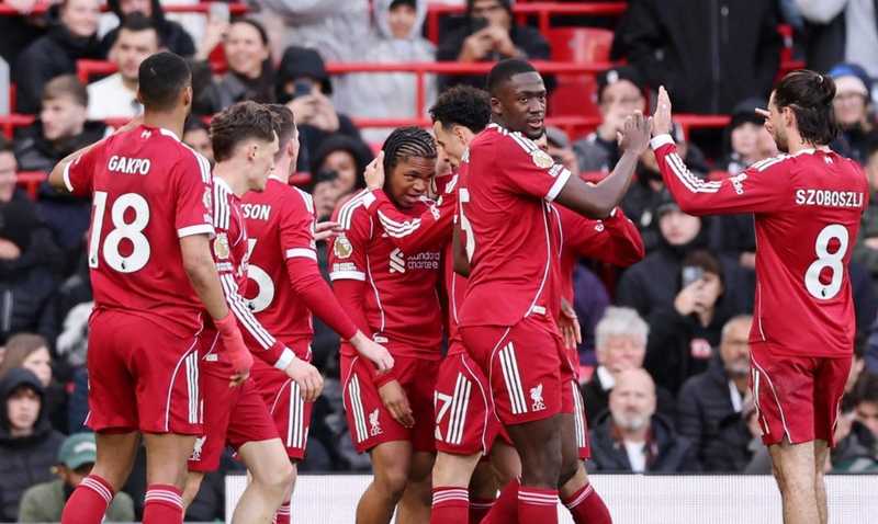  【战术复盘】利物浦终结三连败：防守反击体系如何重新激活进攻火力 体育新闻